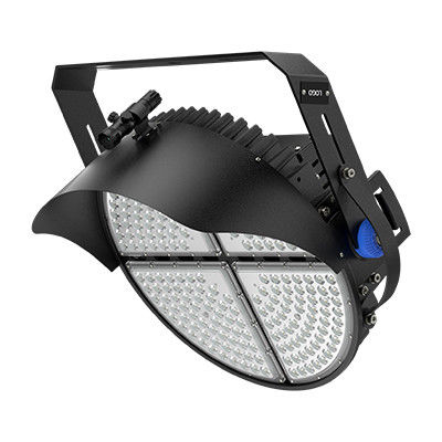 فاکتور قدرت بیش از 0.95 نور استادیوم در CCT 3000K 4000K 5000K 5700K 6500K مناسب برای کاربردهای روشنایی ورزشی حرفه ای